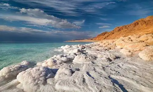 © frag - Fotolia | View of Dead Sea coastline at sunset time