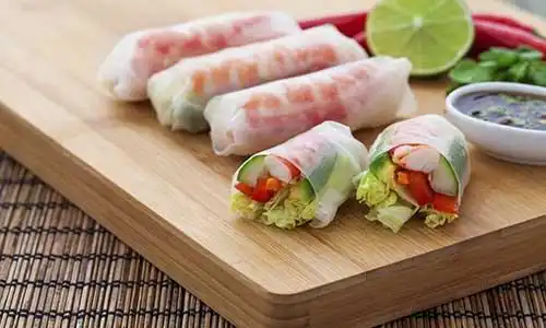 © zstock - Fotolia | Rice paper rolls