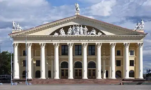 © HappyAlex - Fotolia | Palace of professional unions in Minsk. Belarus