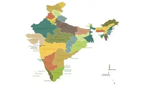 © Ekler - Fotolia | India-highly detailed map.Layers used.