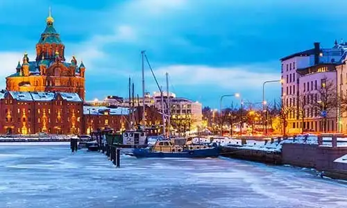 © Scanrail - Fotolia | Winter in Helsinki, Finland