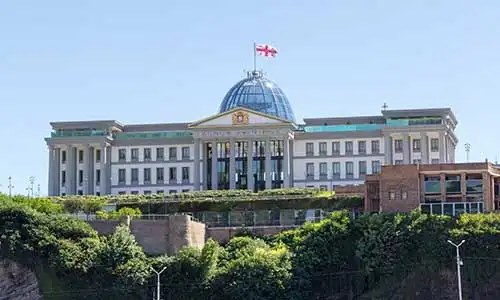 © stern_et - Fotolia | Presidential palace in Tbilisi, Republic of Georgia