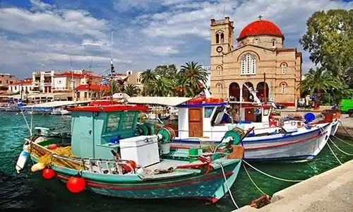 © Freesurf - Fotolia | pictorial idyllic greek islands - Aegina