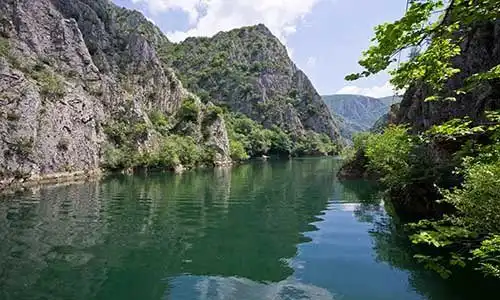 © CCat82 - Fotolia | Lake in Canyon Matka, Macedonia