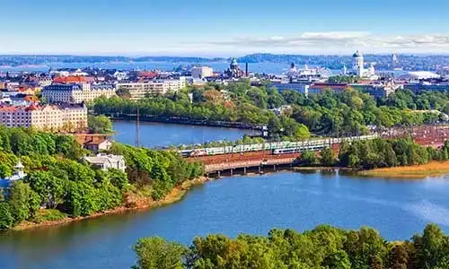 © Oleksiy Mark - Fotolia | Aerial panorama of Helsinki, Finland