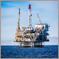 la plataforma petrolera