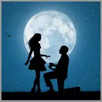 la declaración de amor