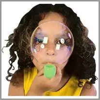 ‫حباب کف صابون