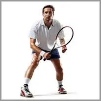 ‫ٹینس کھیلنے والا