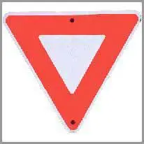 la señal de tráfico