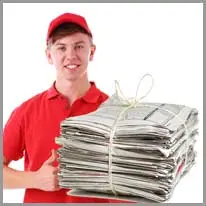 ‫روزنامه فروش